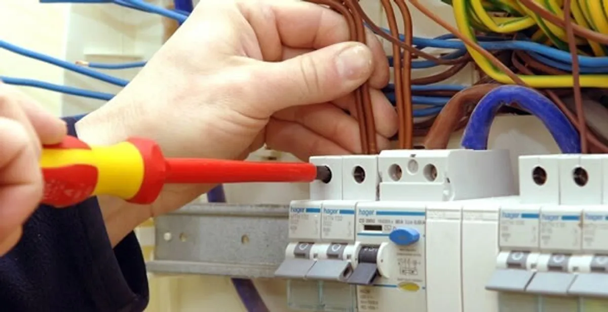 electrician services performing professional electrical panel wiring and connections in Bradenton, FL