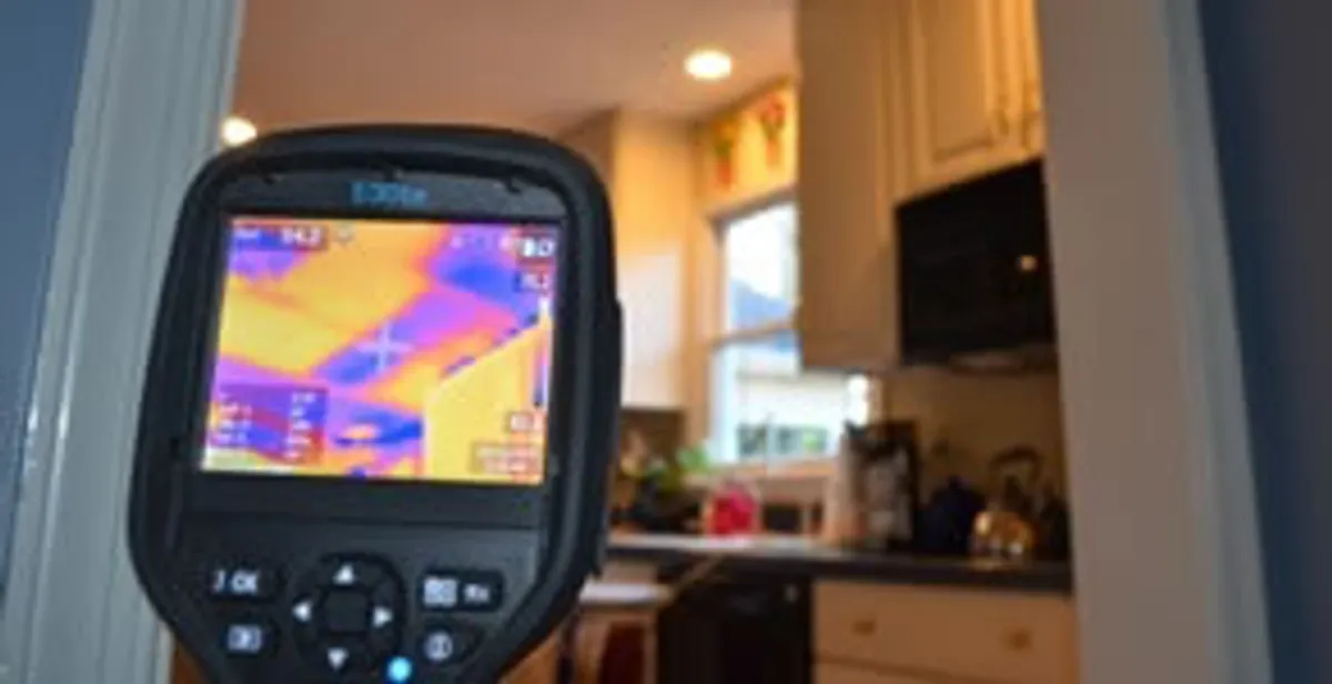 home energy audit service using thermal imaging to evaluate electrical efficiency inside a home in Bradenton, FL